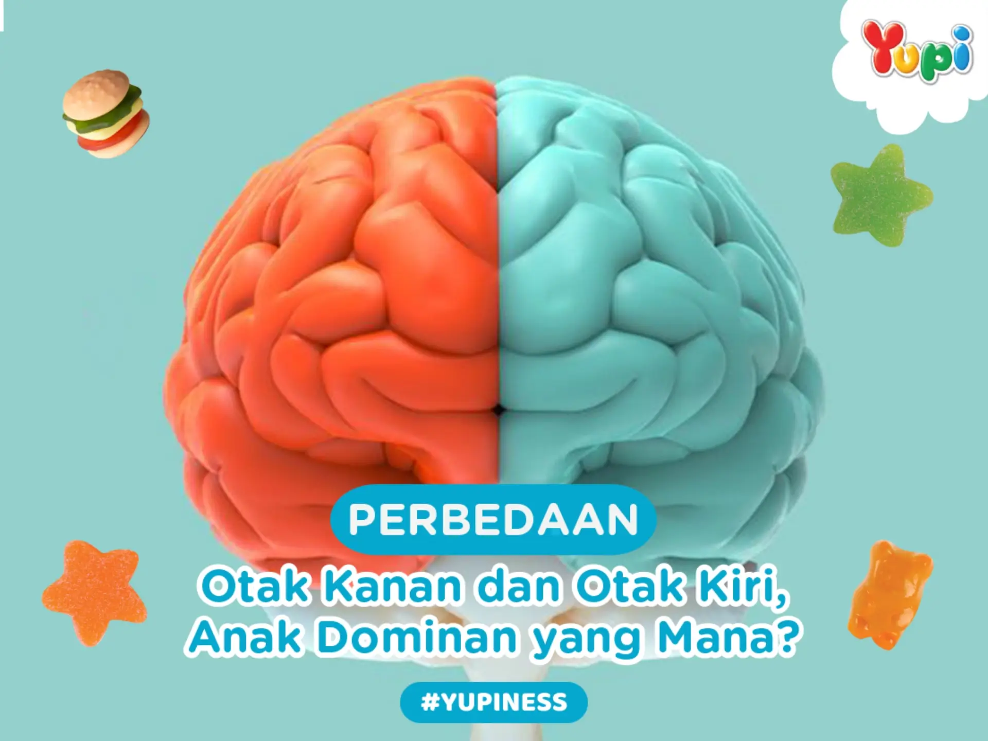 Perbedaan Fungsi Otak Kanan Dan Otak Kiri Anak Dominan Mana Yupi